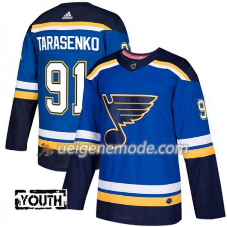 Kinder Eishockey St. Louis Blues Trikot Vladimir Tarasenko 91 Adidas 2017-2018 Blau Authentic